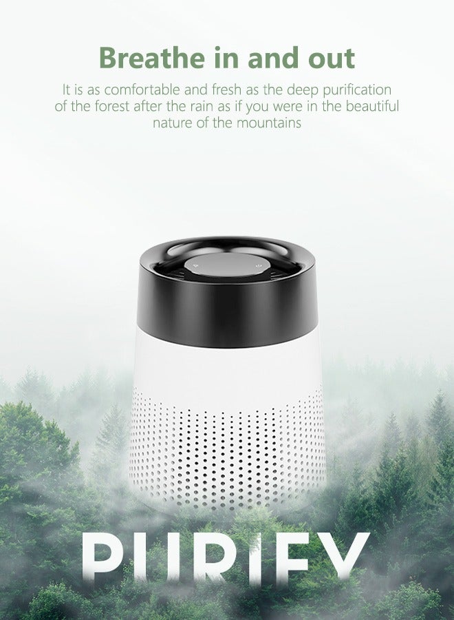 أوكيوز أجهزة تنقية الهواء للمنزل من حبوب اللقاح وقشرة الشعر ورائحة الجسم مع وضع السكون - Image 2