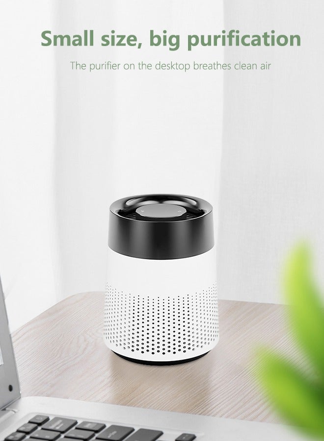 أوكيوز أجهزة تنقية الهواء للمنزل من حبوب اللقاح وقشرة الشعر ورائحة الجسم مع وضع السكون - Image 1