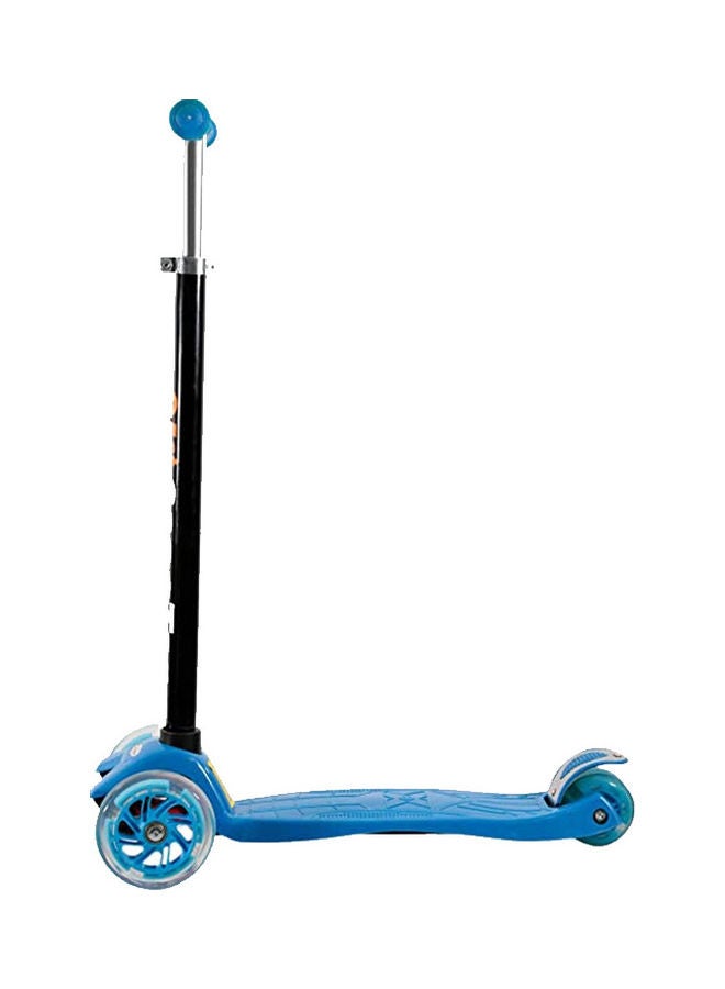Cool Baby COOLBABY 3 Wheel Scooter T Style Handle Bar Scooter Kick Scooter For Kids Micro Mini - Kick Scooter Adjustable Height PU Wheels Best Gifts For Children Blue - Image 3