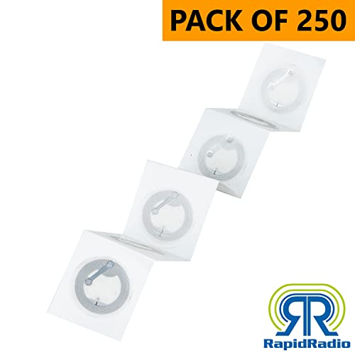 RapidRadio RRHFNFC01 13.56 MHz ISO 14443A : NFC Type 2 NTAG213 HF RFID NFC NTag Sticker, Pack of 250 - Image 4