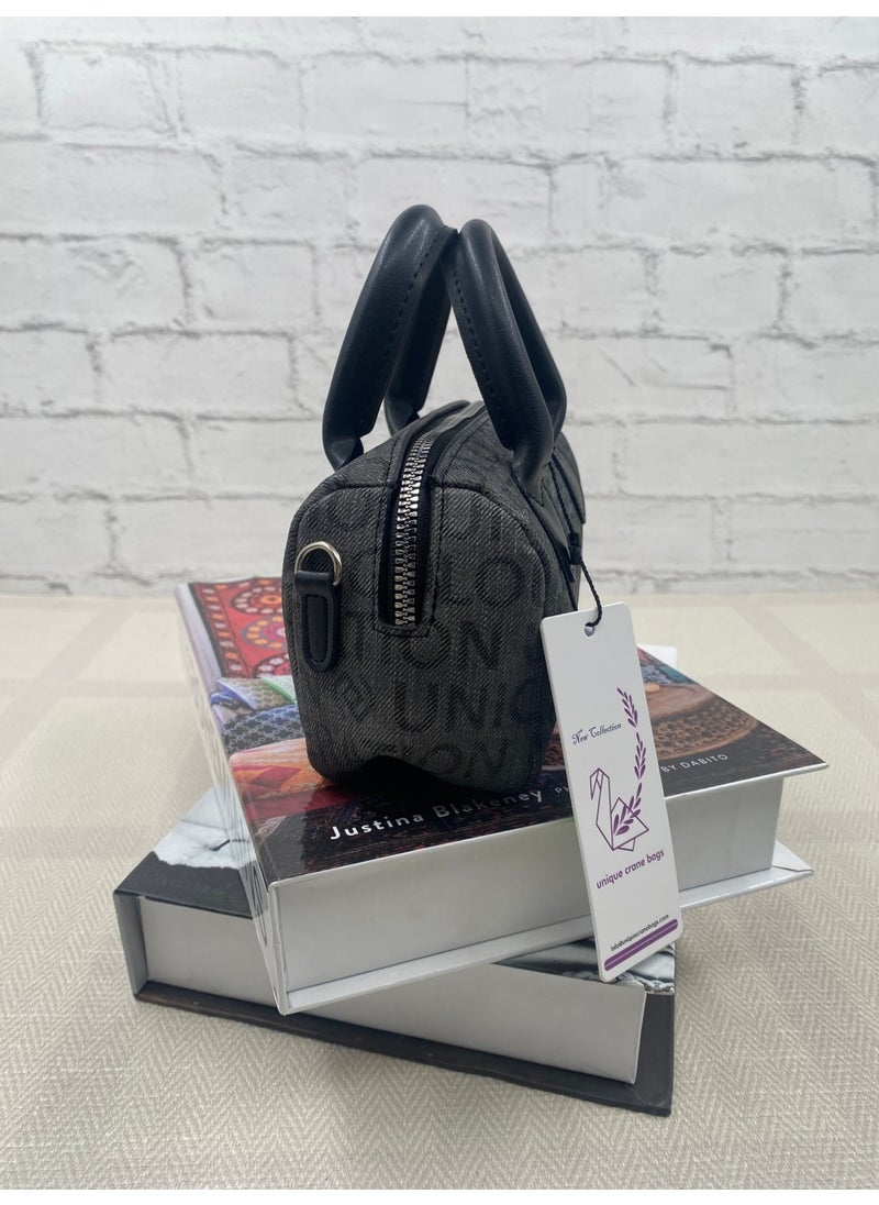 unique crane bags Denim Women's Hand, Shoulder, Messenger, Cross Mini Bag  - Image 2