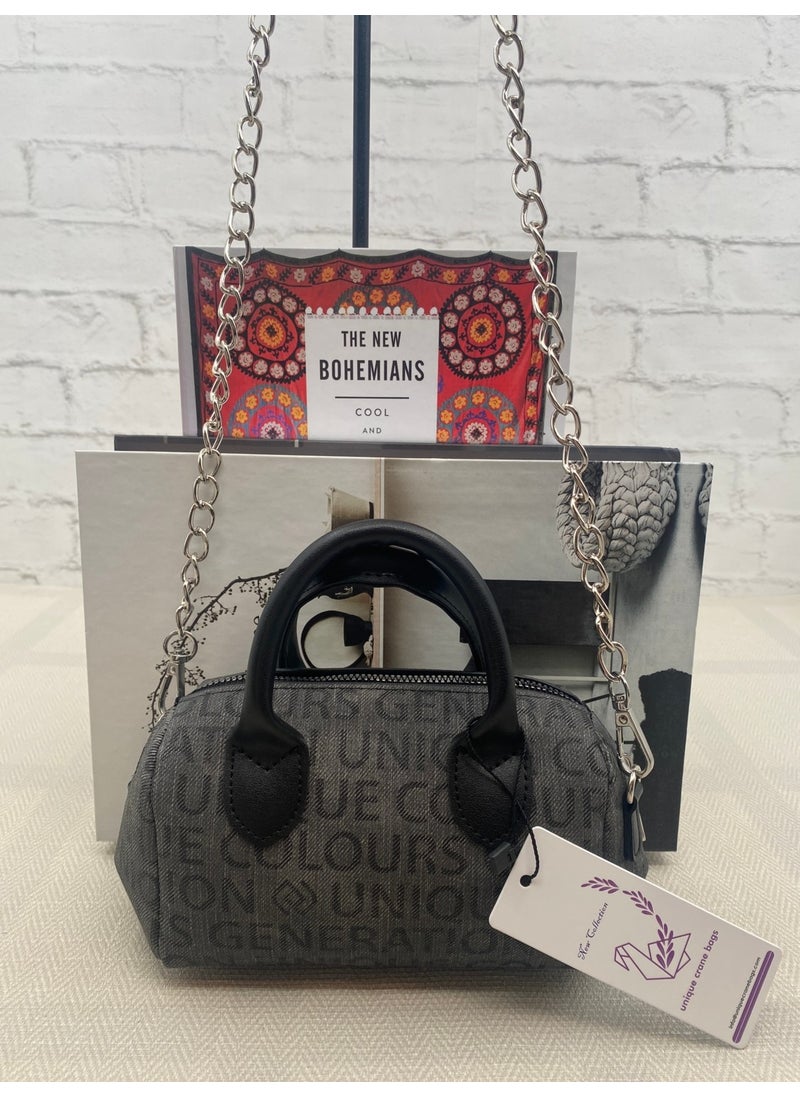 unique crane bags Denim Women's Hand, Shoulder, Messenger, Cross Mini Bag  - Image 1
