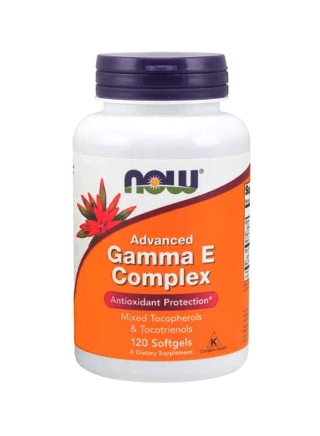 Now Foods Advanced Gamma E Complex - 120 Softgel - Image 1