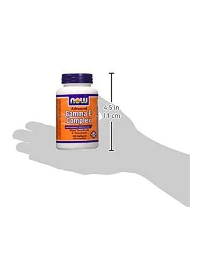 Now Foods Advanced Gamma E Complex - 120 Softgel - Image 3