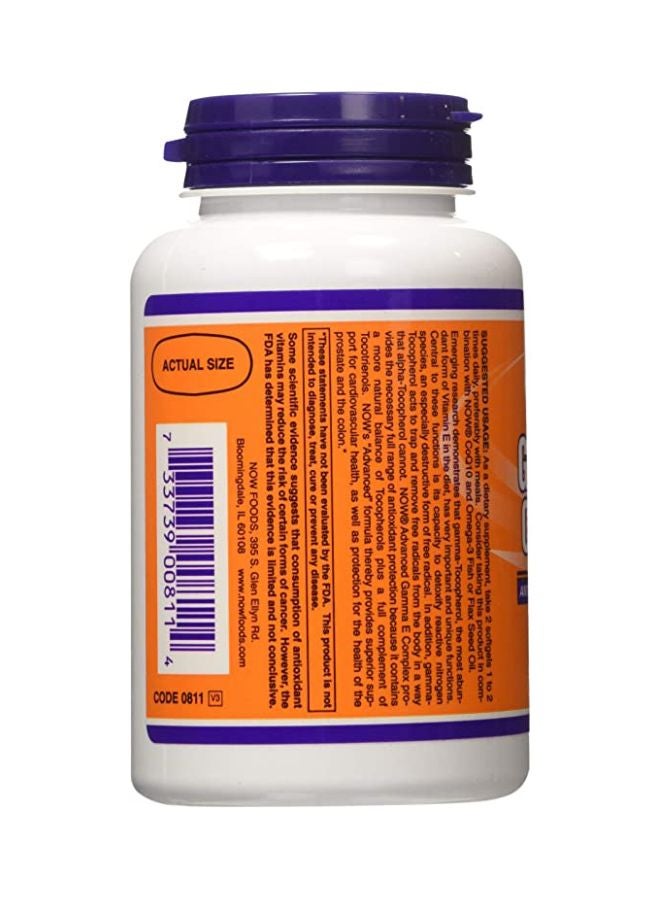 Now Foods Advanced Gamma E Complex - 120 Softgel - Image 2