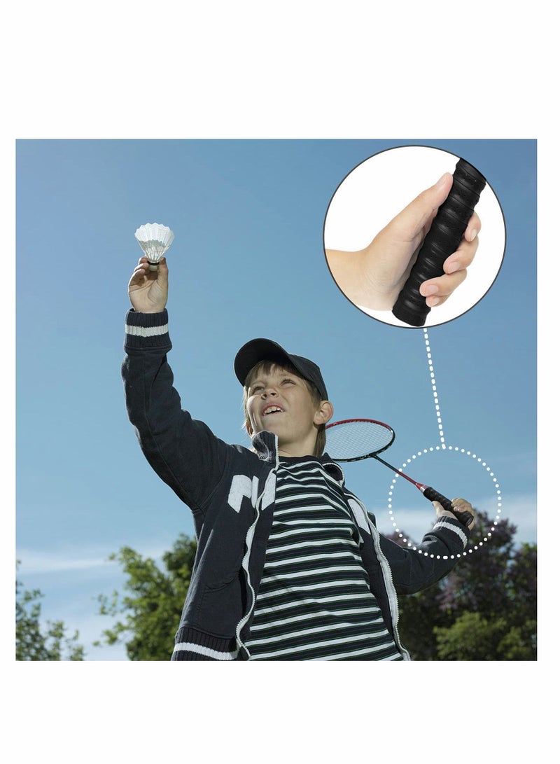 KASTWAVE Racquet Grip, Tennis Badminton Squash Rackets PU Racket Over Grip Tape, Breathable Holes Super Absorbent Anti Slip, Anti-slip Tape racket - Image 5