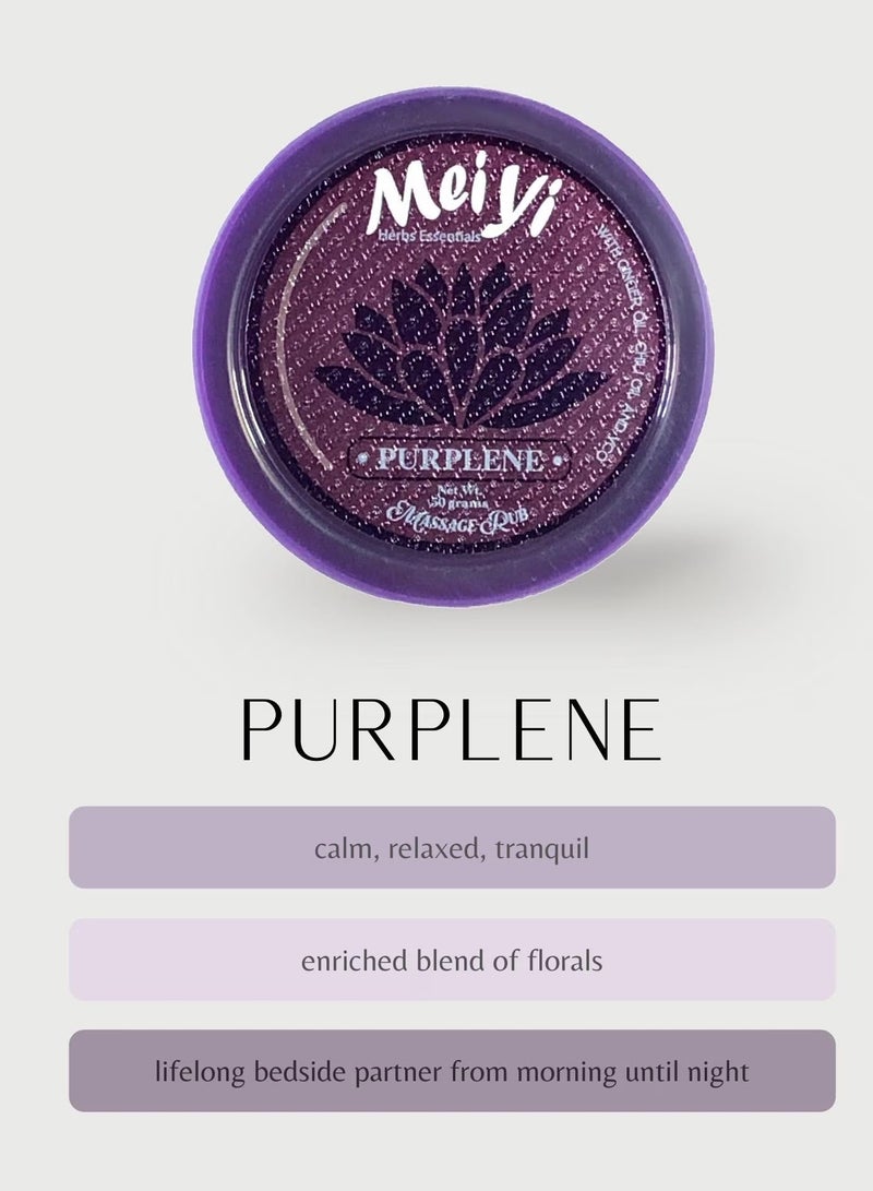 MEIYI Massage Rub Purplene 50g - Image 2