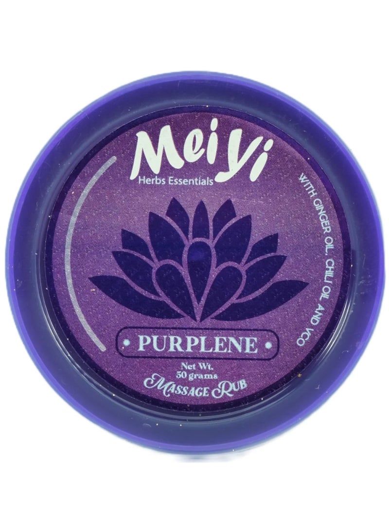 MEIYI Massage Rub Purplene 50g - Image 1