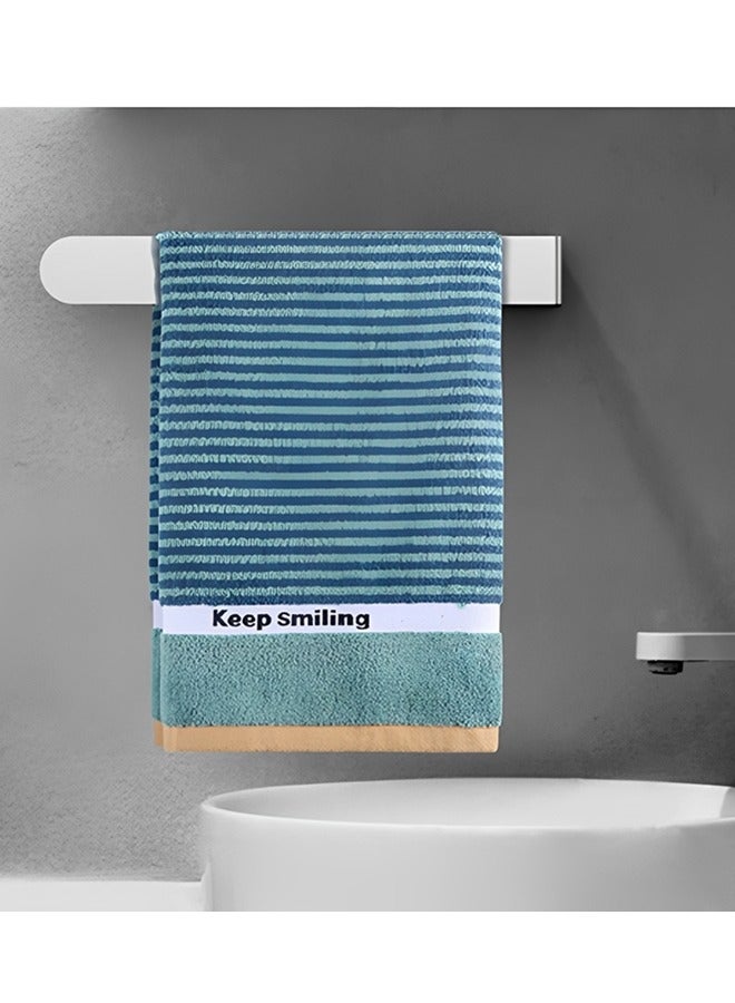 Beauenty Hand Towel Holder/Hand Towel Bar 14.6 Inch Adhesive Towel Holder,Bathroom Face Towel Holder Self,Thicken Stainless Steel Towel Rack for Bathroom Kitchen,NO Drilling(Silver) - Image 4