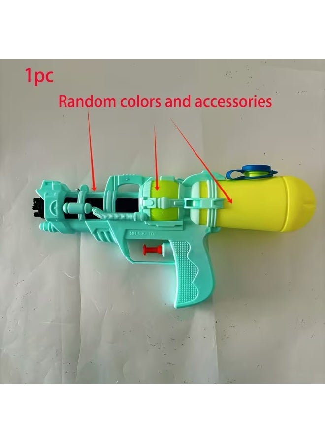 Goolsky 1pc Colorful Water Blaster Toy Gun for - Fun Summer Pool & Beach Party Toy, Random Mixed Colors (Blue), Durable Plastic Design with Cool Action Mechanism, Playful Outdoor Fun | Vibrant Toy Design | Colorful Water Gun - Image 2