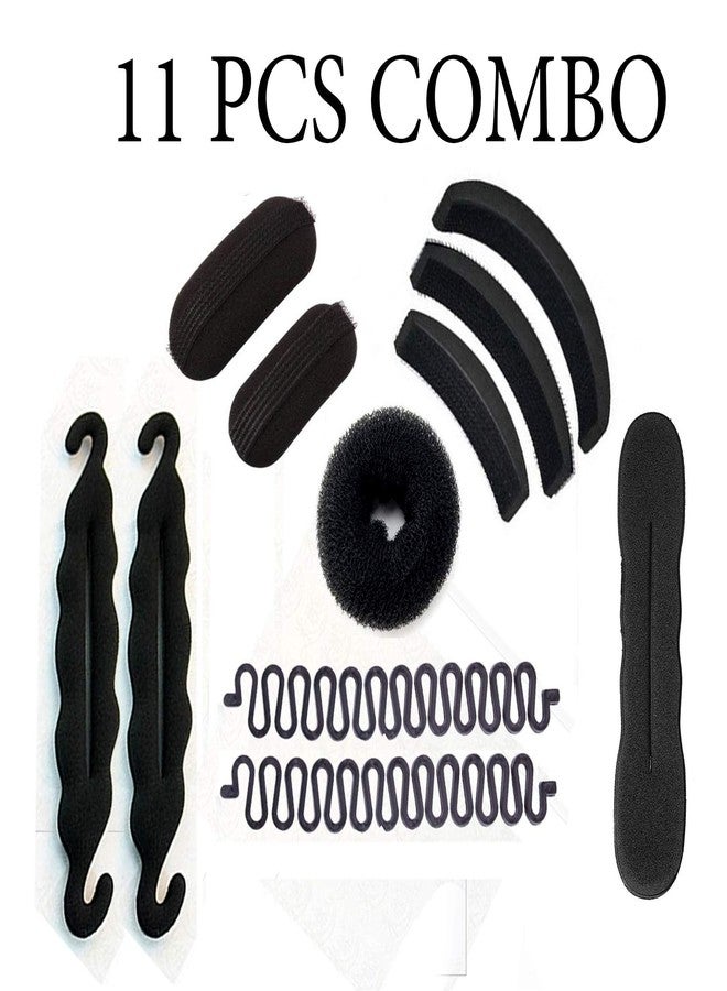 بوكسو مجموعة إكسسوارات الشعر من بوكسو للنساء والفتيات، 30 غرام، أسود، عبوة واحدة (10844) - Image 2