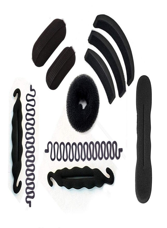 بوكسو مجموعة إكسسوارات الشعر من بوكسو للنساء والفتيات، 30 غرام، أسود، عبوة واحدة (10844) - Image 1