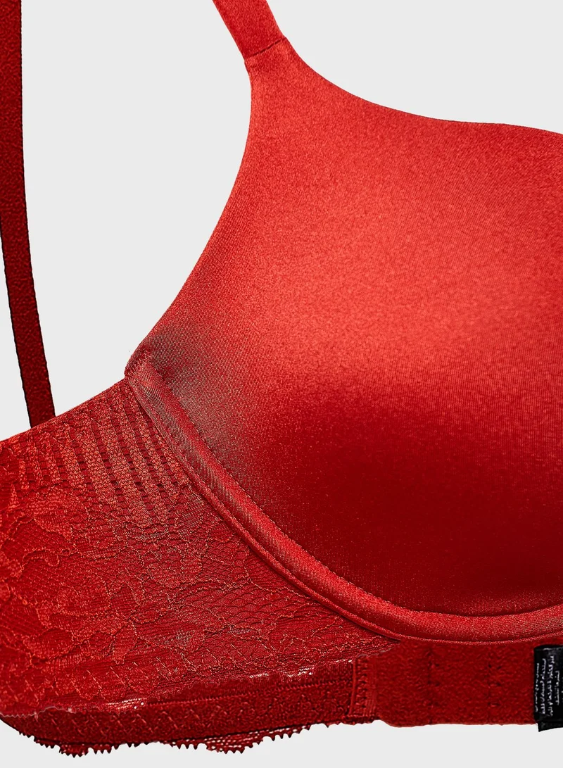 La Senza Balconette Lace Detail Bra