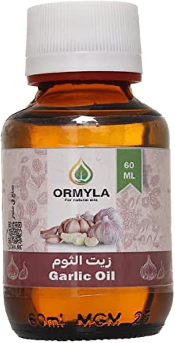 Ormyla Garlic Oil Virgin for Hair, Skin and Body, 60 ml