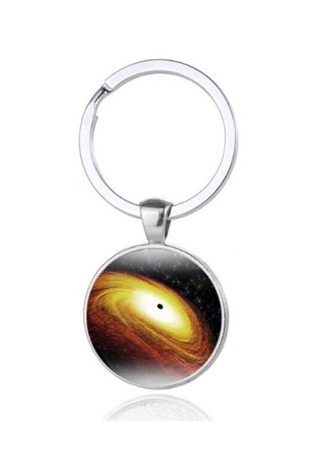 Fashionable keychain with space design