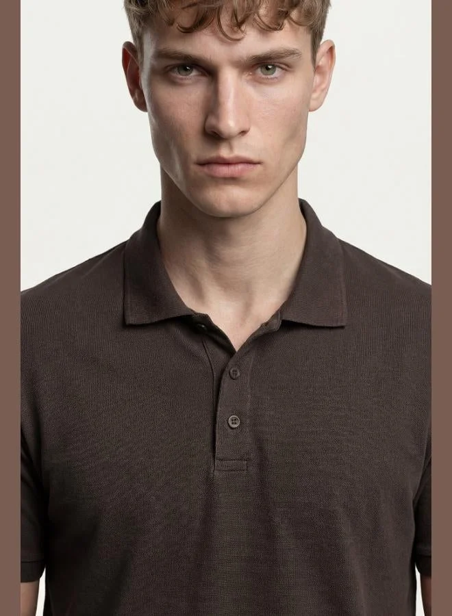 Buratti  Buratti Cotton Regular Fit Button-Down Polo Collar T-Shirt Men's POLO COLLAR T-SHIRT 5902127 for Men | Best Price UAE