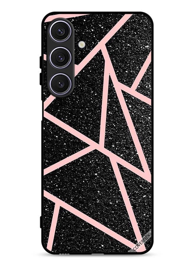 Covernex Samsung Galaxy A17 Protective Case Cover Glitters & Paths Pattern