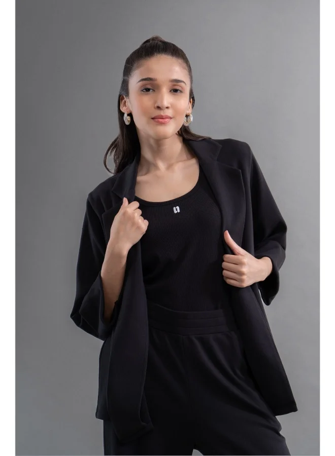 نسيسيرا SnugKnit Black Blazer