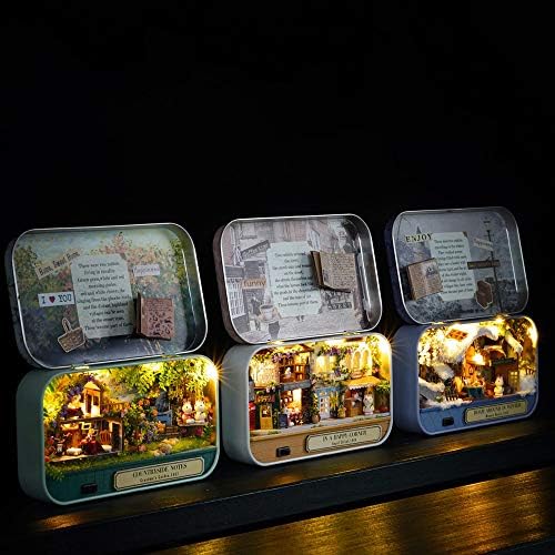 RADIONICS Funny Wooden Puzzle Box Theater DIY Miniature Dollhouse Model Home Decoration Kids Toy Gift - Image 5