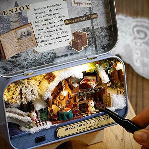 RADIONICS Funny Wooden Puzzle Box Theater DIY Miniature Dollhouse Model Home Decoration Kids Toy Gift - Image 4