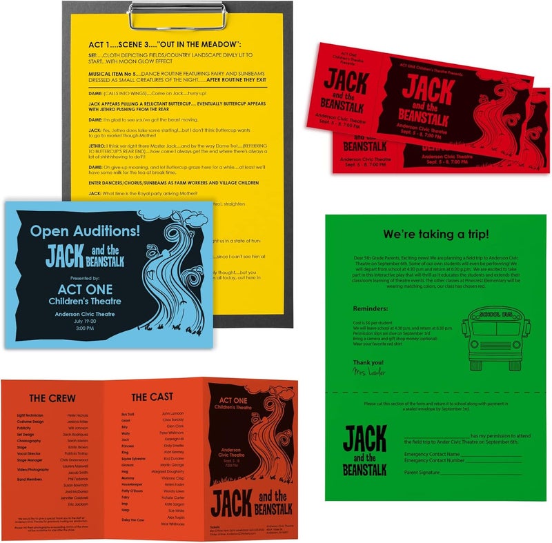 Neenah Astrobrights® Bright Color Paper, 24 Lb, Assorted Mini Pack, 200 Sheets - Image 4