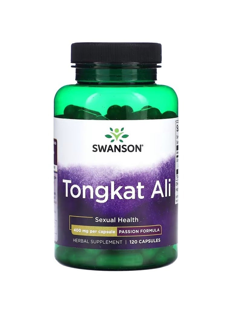 SWANSON Herbal Supplements Tongkat Ali 400 mg Capsule 120cap