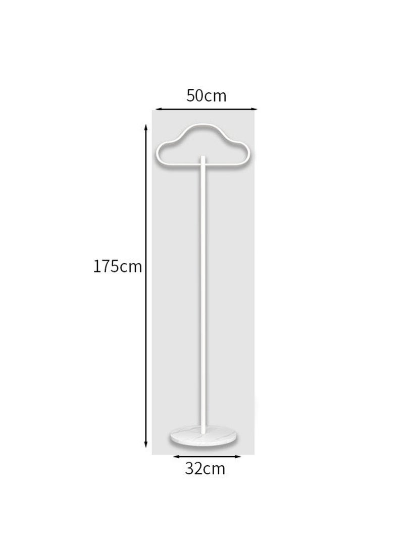 YQbest - Coat Rack Freestanding with Natural Marble Base 68” 175cm Entryway Coats Hanger Stand, Home Bedroom Hotel Hall Tree for Coats, Hats, Scarves, Clothes, and Handbags - Image 1