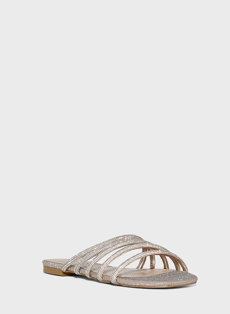 Dune LONDON Novalie Flat Sandals