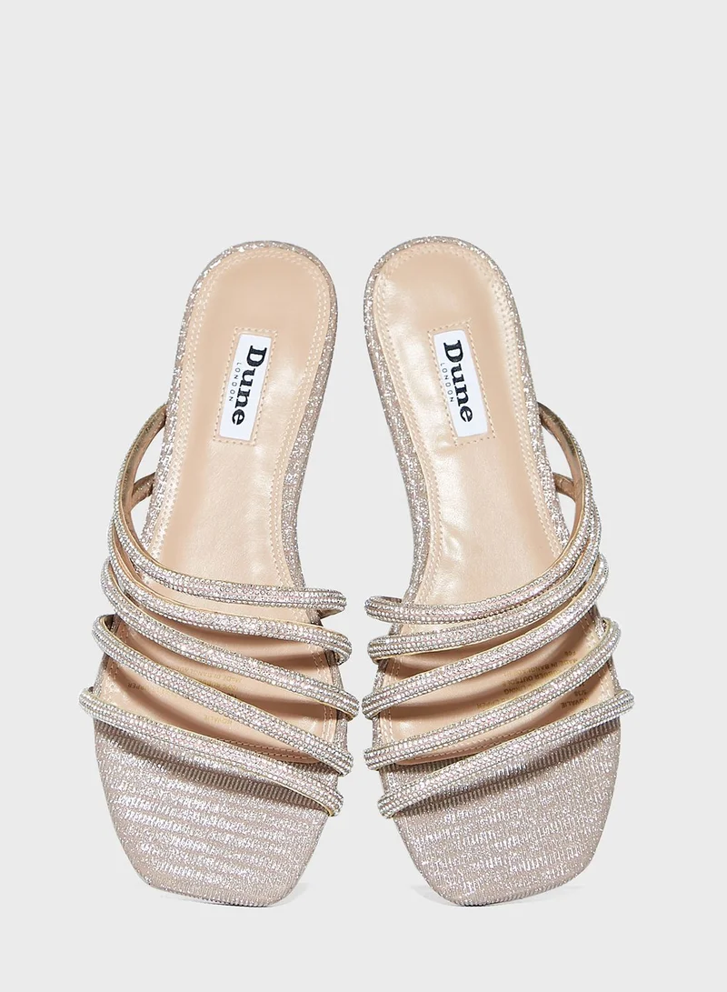 Dune LONDON Novalie Flat Sandals