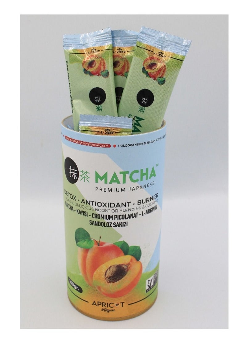 Matcha Green Tea - Premium Japanese Antioxidant Apricot - Image 1