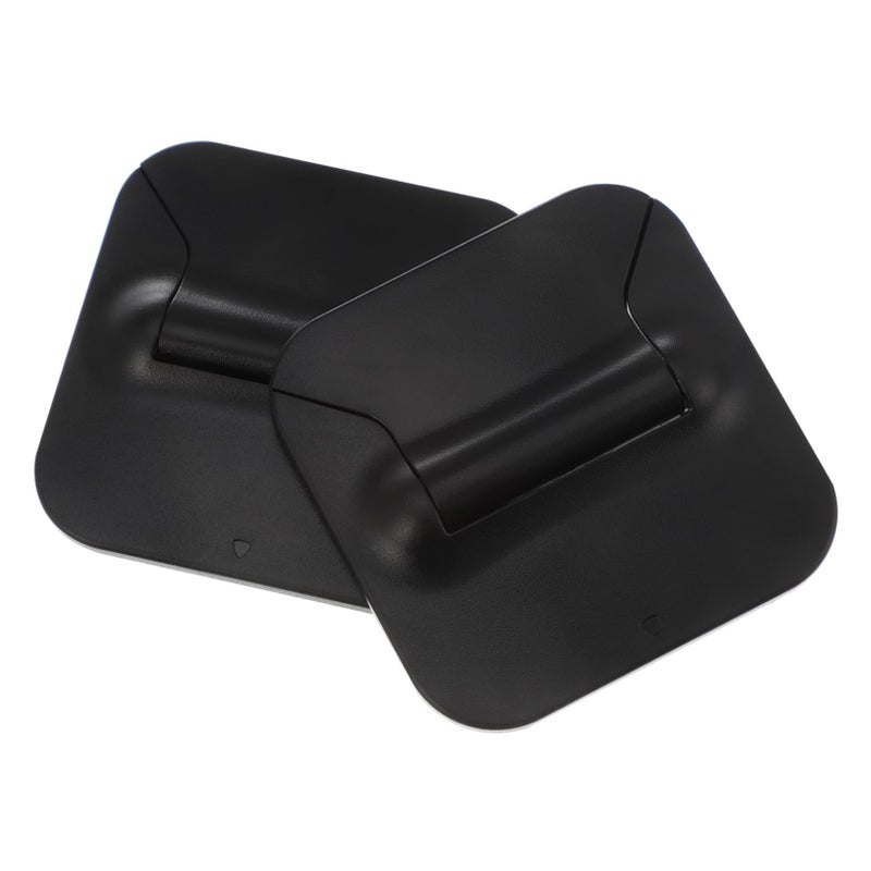 Black Folding Laptop Stand 2 Pack Portable Ergonomic Holder for Desktop Heat Dissipation - Image 2