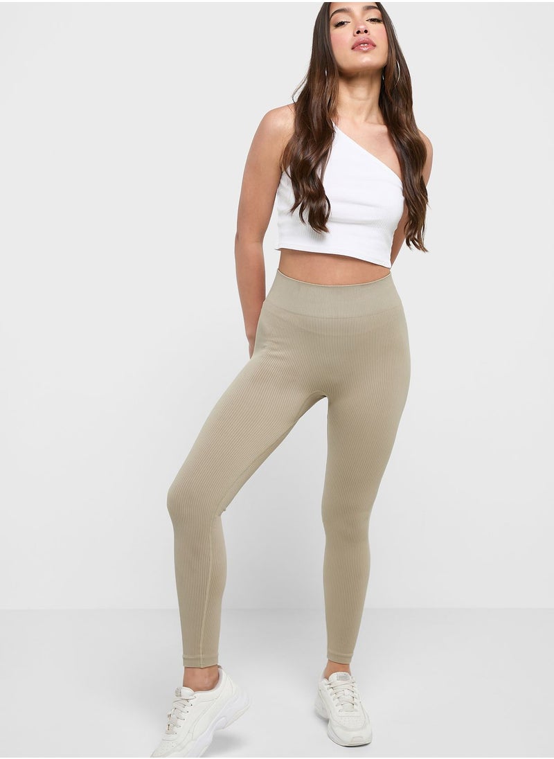 TOPSHOP - High Waist Leggings - Image 1