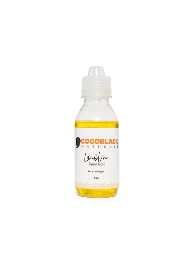 CocoBlack Naturals - Ocoblack Naturals Lanolin Moisturizer Ghana For Coily Kinky Hair 4.8 Fl Oz - Image 1