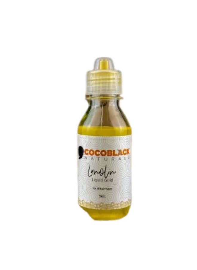 CocoBlack Naturals - Ocoblack Naturals Lanolin Moisturizer Ghana For Coily Kinky Hair 4.8 Fl Oz - Image 1
