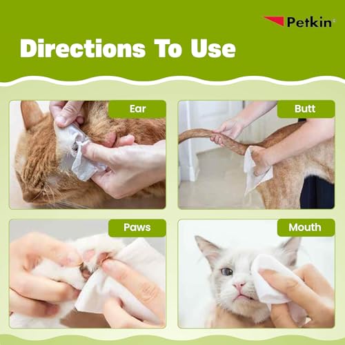 Petkin Big N' Thick Natural Petwipes 100 ct - Image 4