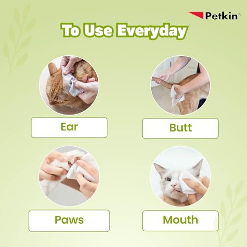 Petkin Big N' Thick Natural Petwipes 100 ct - Image 3