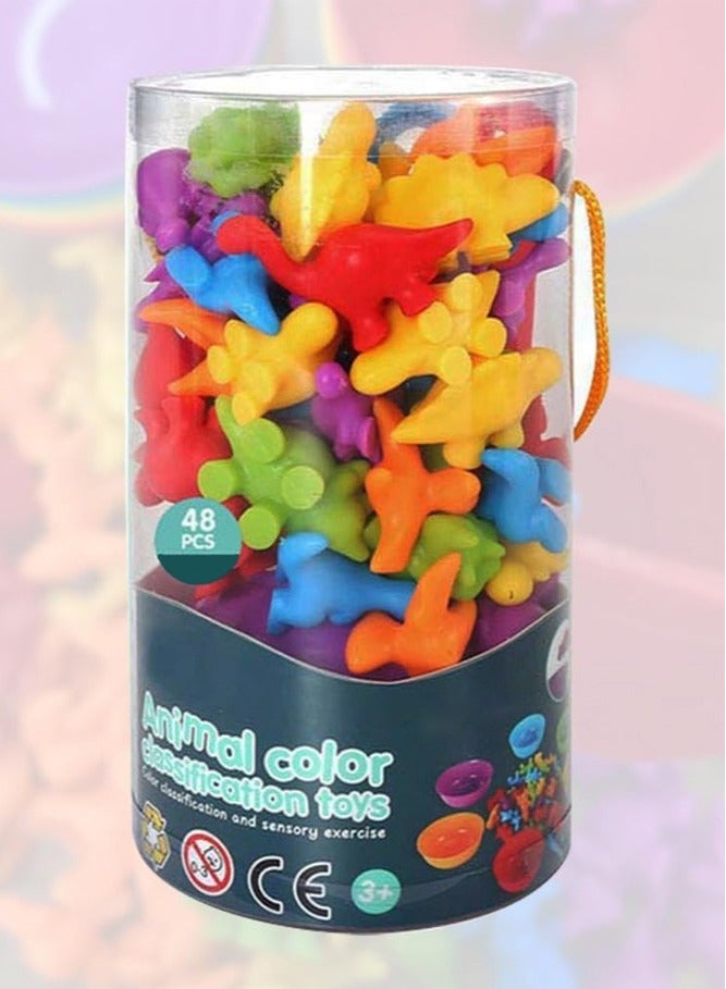 BELLSBERRY Dinosaur Learning Adventure – Count, Sort and Play Fun Educational Toy for Kids - Image 3