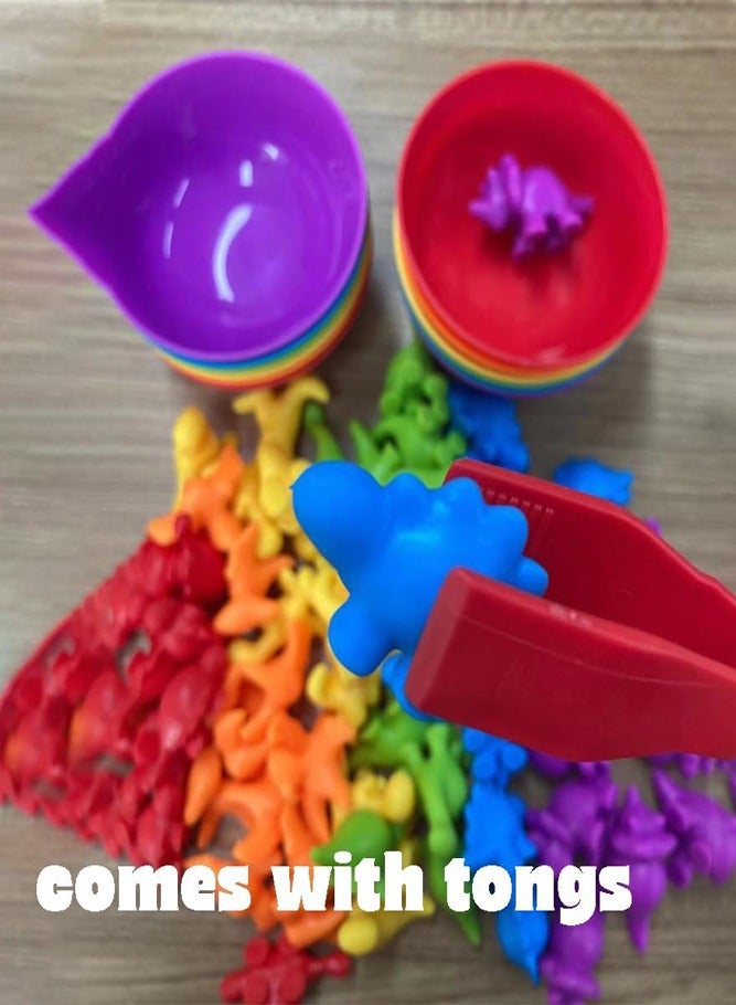 BELLSBERRY Dinosaur Learning Adventure – Count, Sort and Play Fun Educational Toy for Kids - Image 5