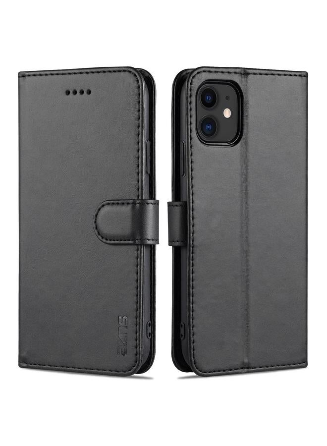The Bros Case For iPhone 11 Skin Feel Calf Texture Horizontal Flip Leather Case with Card Slots & Holder & Wallet