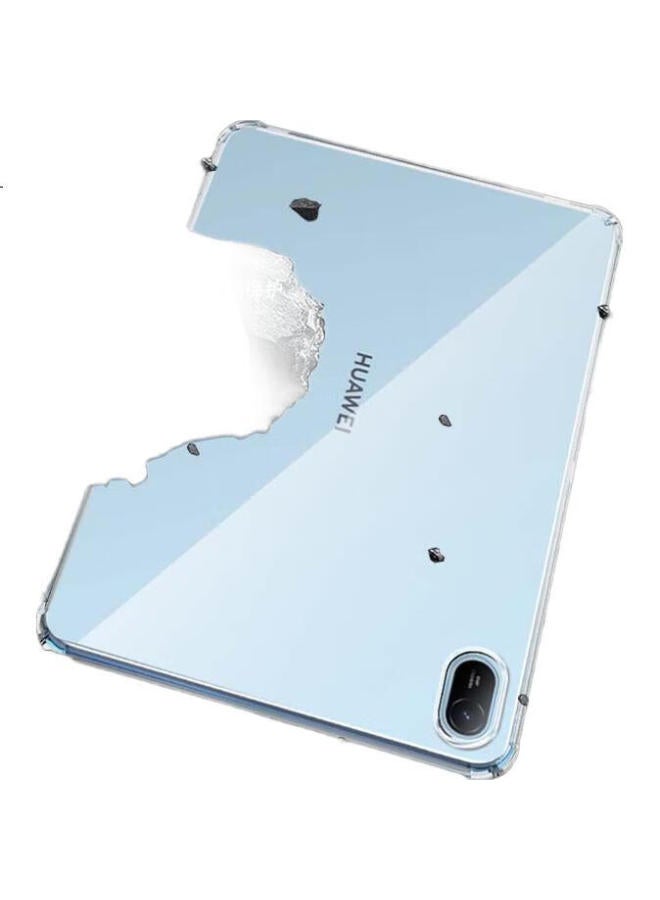 Freeson Protective Case For Huawei Matepad Se Tablet Model 11-Inch, Slim Full Coverage With Four Corner Airbags, Shockproof, Transparent Tpu Soft Shell - Image 2