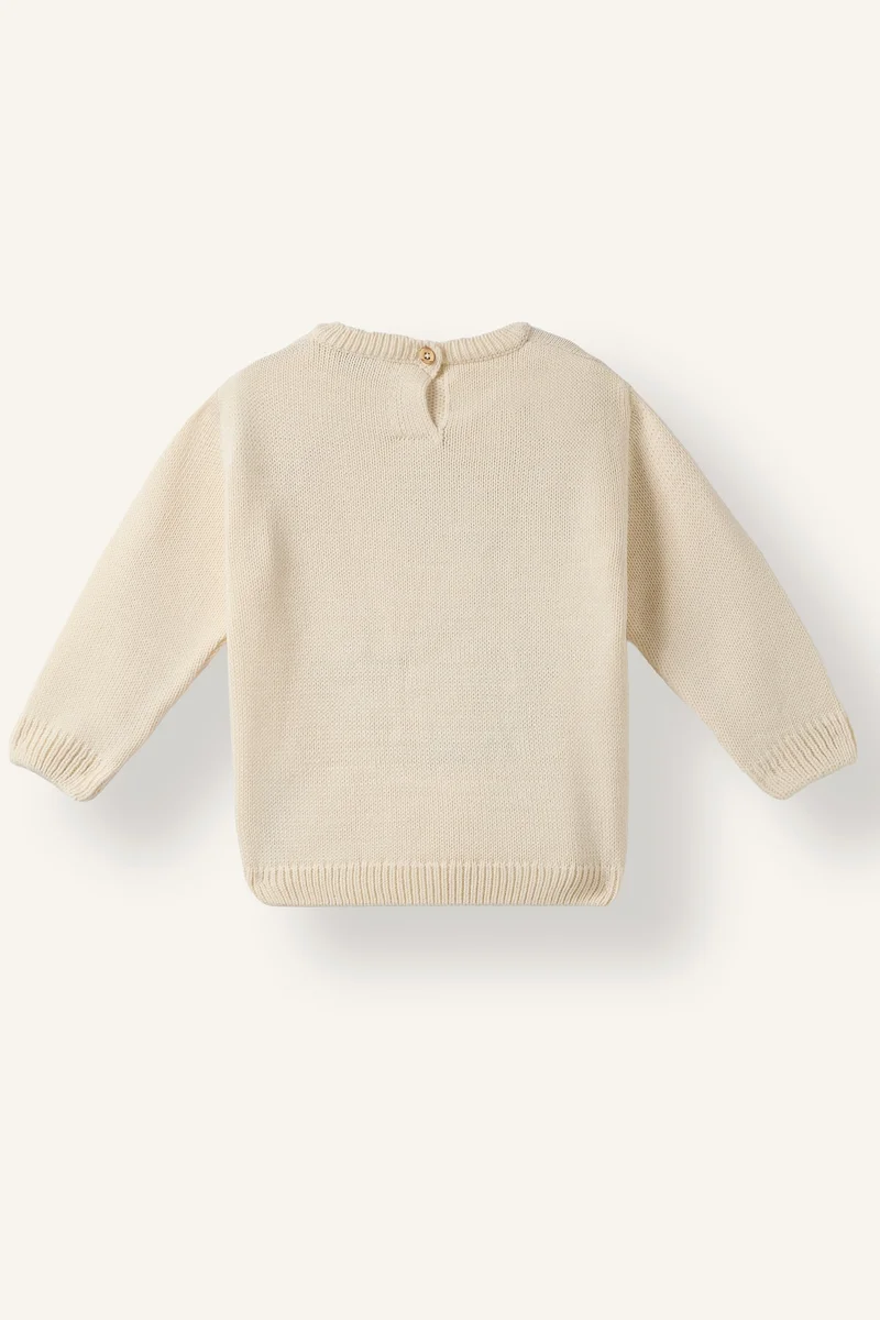 ديفاكتو Baby Boy Oversize Fit 3D Pullover
