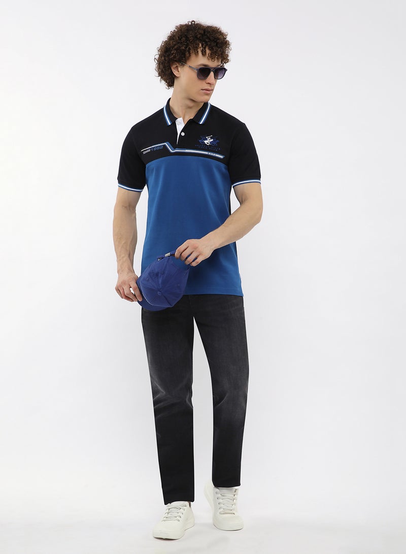 بيفرلي هيلز بولو كلوب بولو بتصميم كتل ألوان وشعار - Image 5