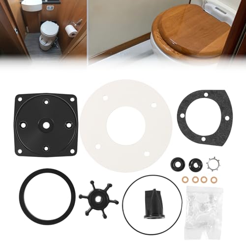 Camoo Replace for Jabsco 370400000 Marine Toilet Service Kit Fit for Jabsco 37010 Series - Image 1