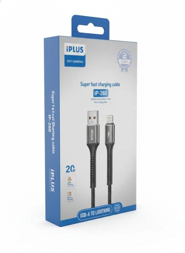 iPLUS 20W Lightning Fast Charging Cable - Image 1