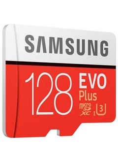 Generic Samsung 128GB memory card with SD adapter 