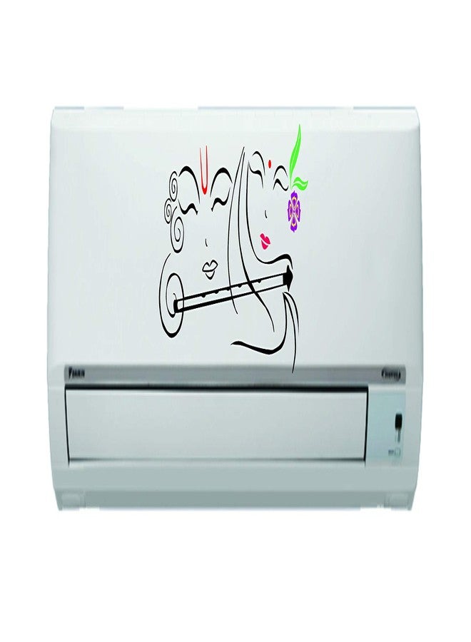 Sticker Studio ملصق مكيف هواء سبليت من الفينيل من ستيكر ستوديو (متعدد الألوان، حجم قياسي) - Image 1