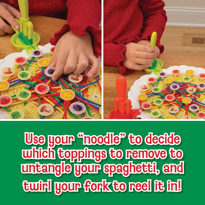 PlayMonster Ready Set Spaghetti Board Game  Kids Games, Family Game, Multi-Player, Board Games for Family Night, Preschool Toys, Hand-Eye-Coordination Game, Ages 6+ - Image 2