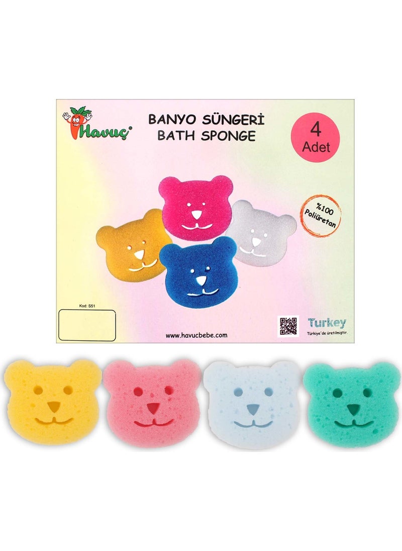 Carrot S51 Bath Sponge 4 Pieces - pzsku/ZA96442A8789E90DED179Z/45/_/1725795459/2dd01342-7843-4e9a-9120-701e02a5daa1