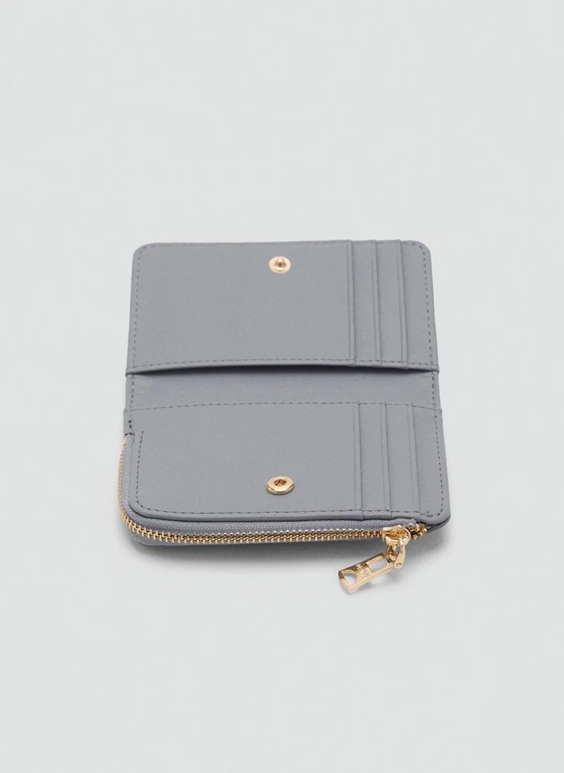 مانجو Safiano-Effect Wallet With Flap
