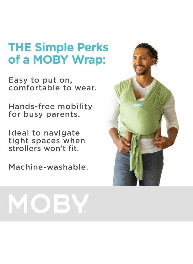 Moby Baby Wrap Carrier Element for Newborns to Toddlers (8-33lbs) - Image 4